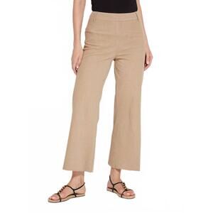 NEW LYSSE high waist wide leg pants in tanned